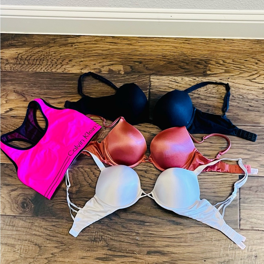Victorias Secret and Calvin Klein Vibrant Bra Collection -